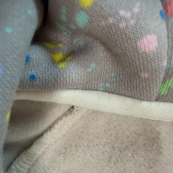 Nike Girls Hooded Jacket Beige Long Windbreaker Full Zip Youth Small S - Picture 10 of 16